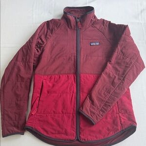 Patagonia Burgundy and Red “Pack in” Jacket
